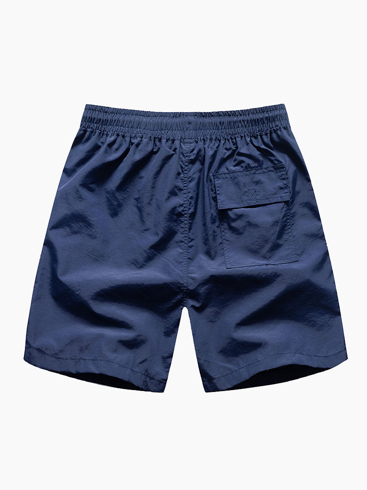 California Palm Tree Graphic Tee & Swim Shorts Set