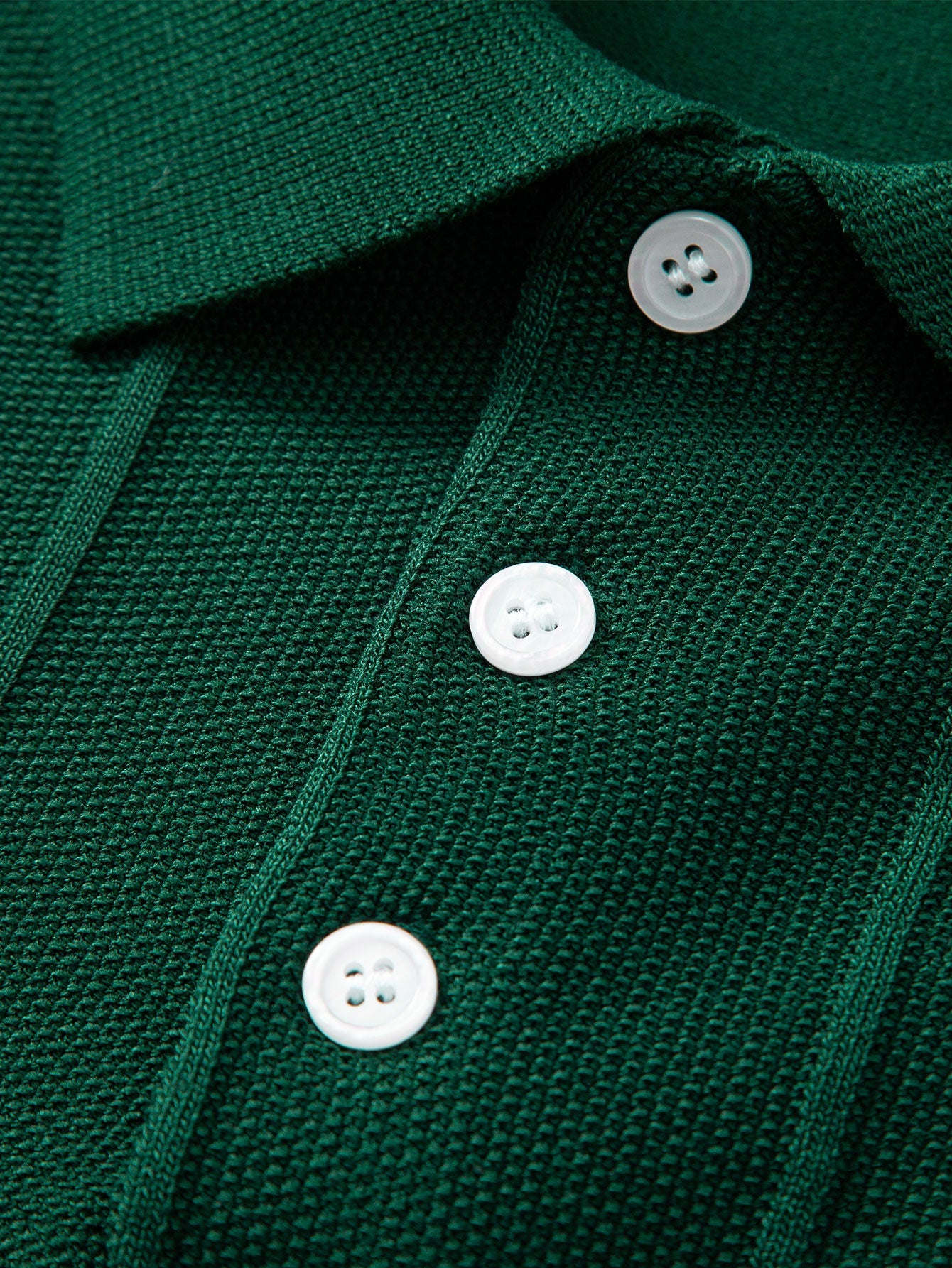 Striped Jacquard Knit Polo