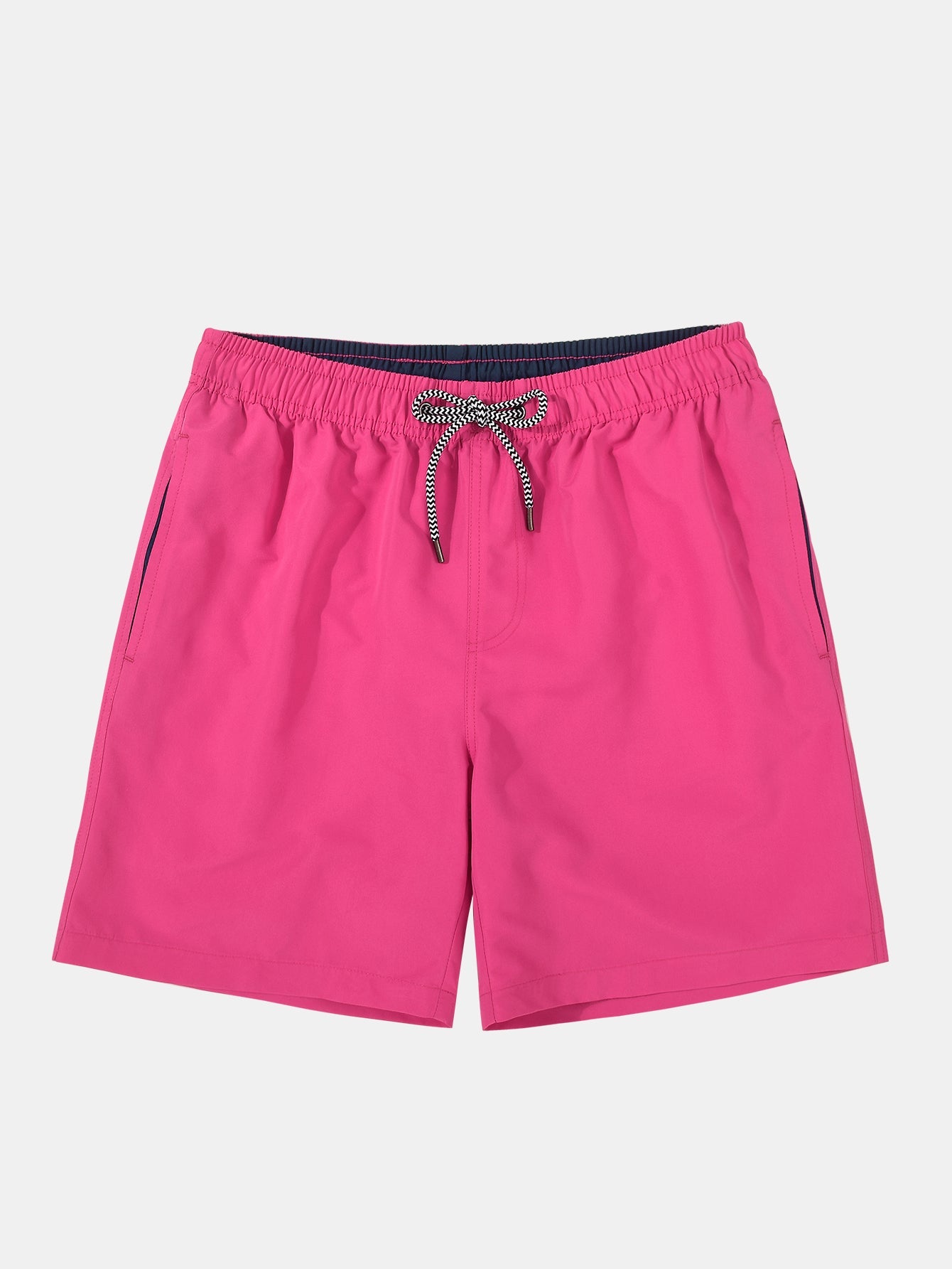 Classic Fit Cotton T-Shirt and Swim Shorts Set with Los Angeles Palm Tree Print
