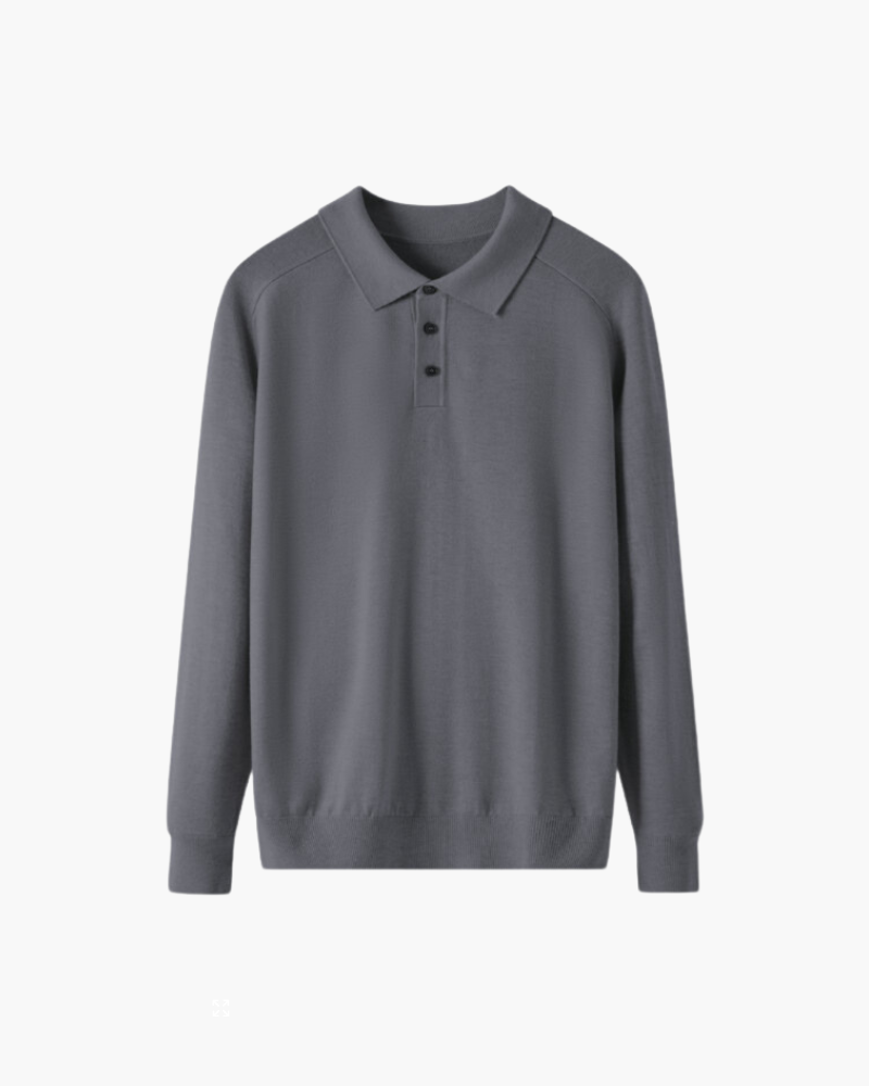 100% Pure Premium Wool Polo Shirt