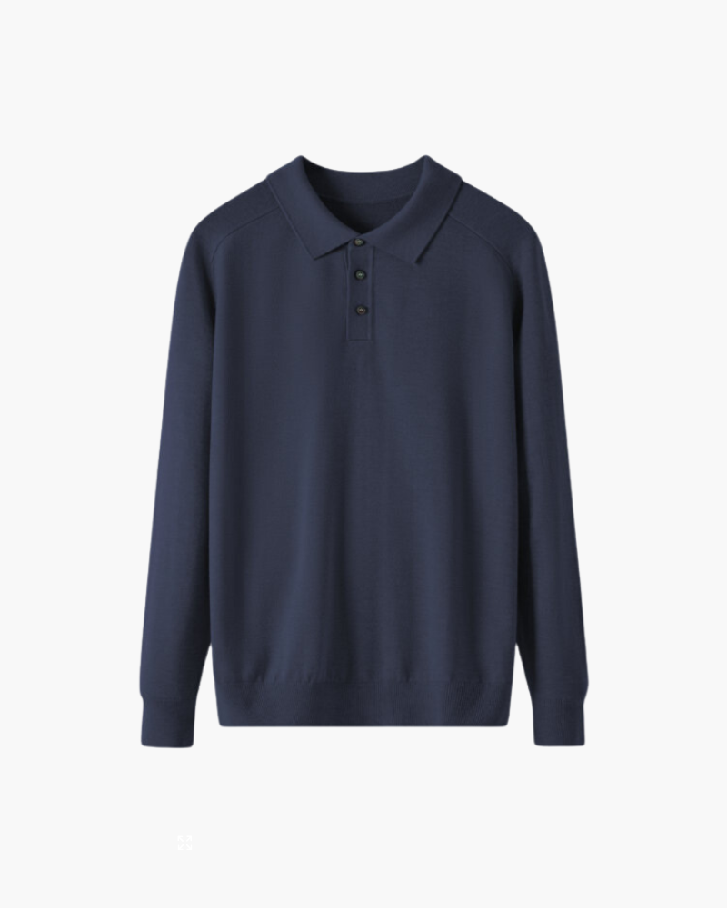 100% Pure Premium Wool Polo Shirt