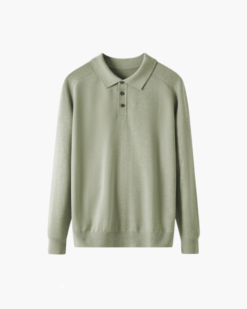 100% Pure Premium Wool Polo Shirt