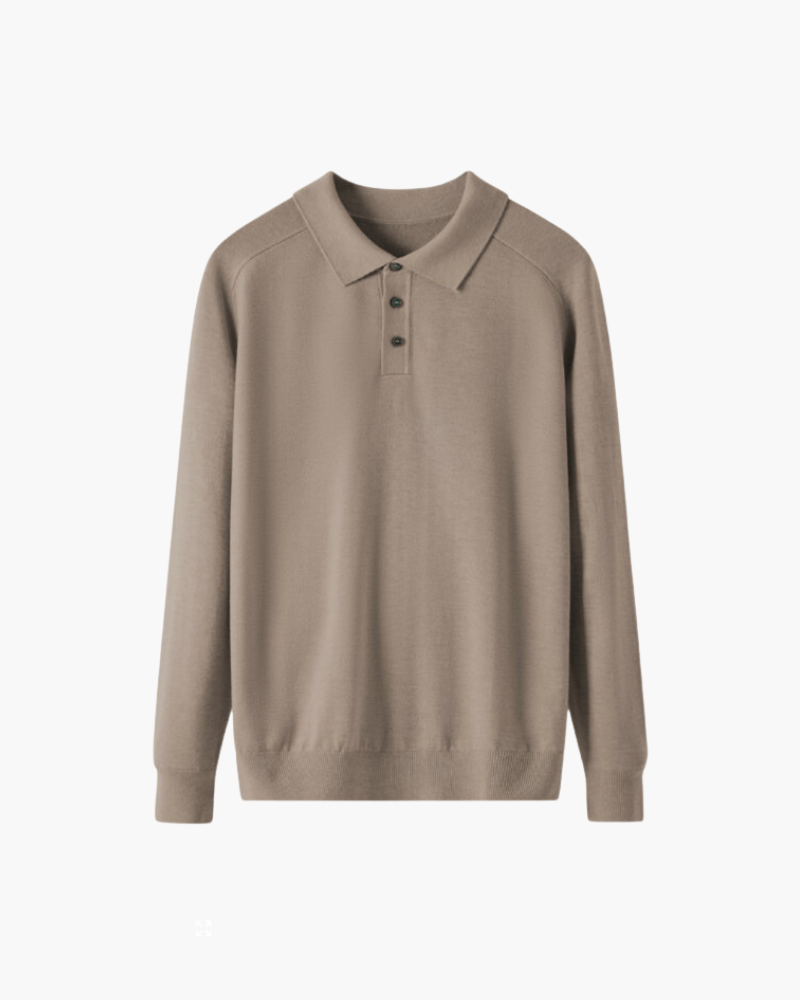 100% Pure Premium Wool Polo Shirt