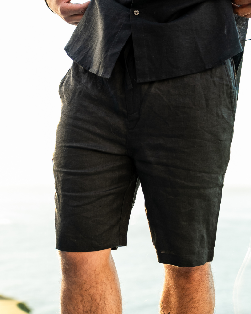 Casablanca – Luxe Linen Shorts