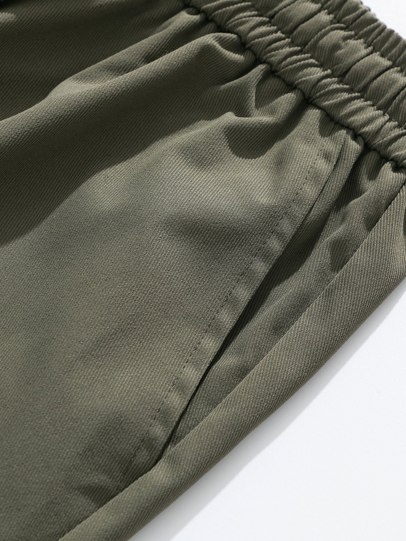 Adjustable Waist Cargo Pants