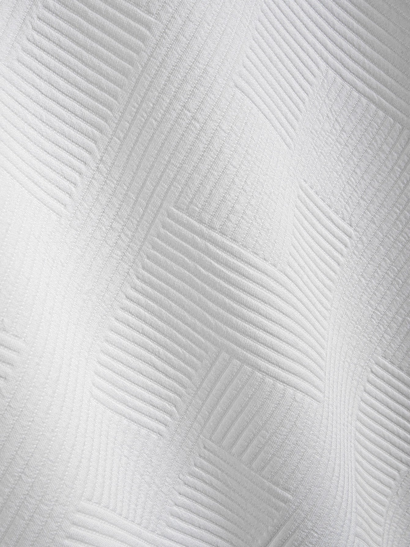Striped Jacquard Short Sleeve T-Shirt with Arc Hem
