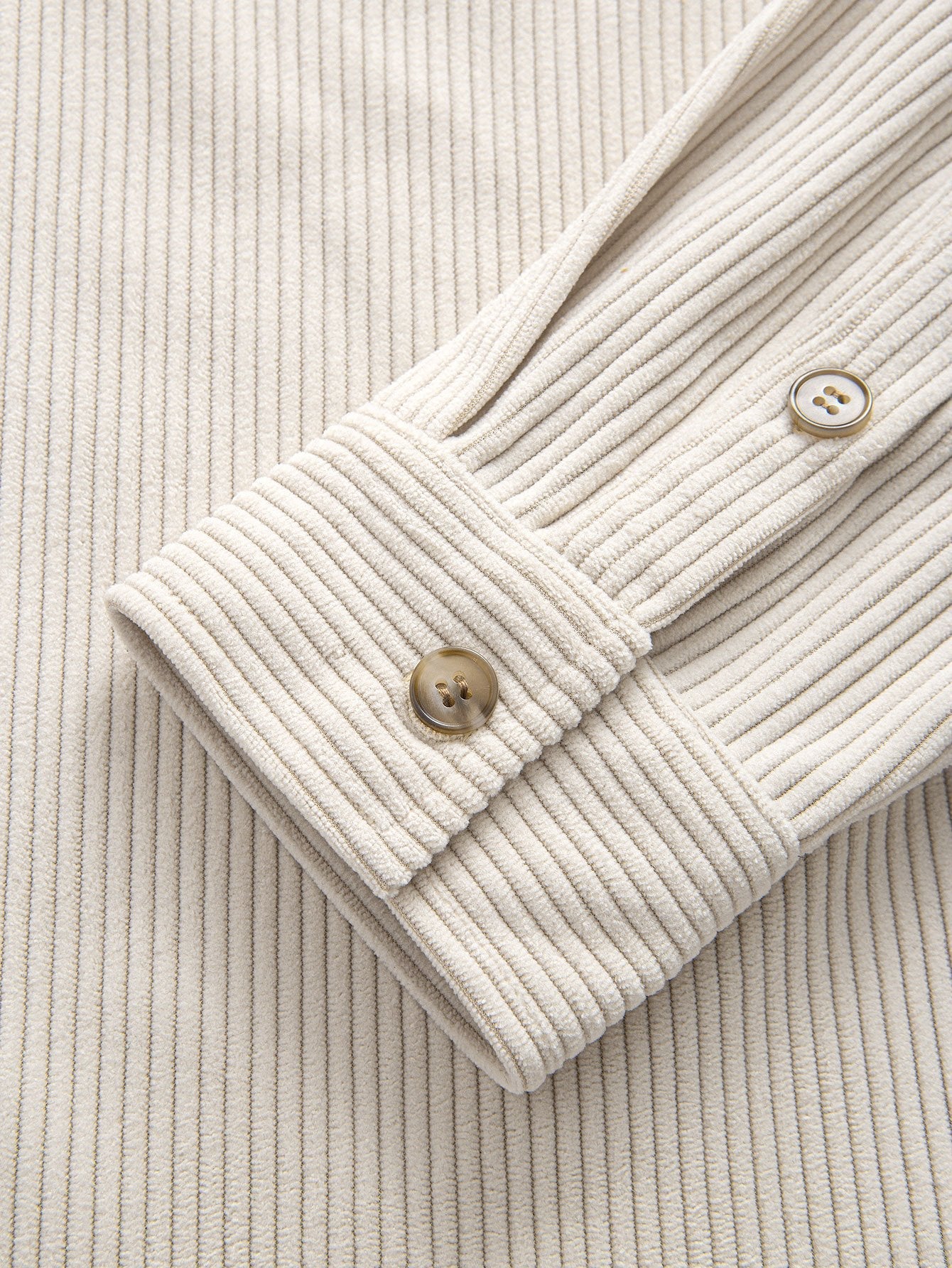 Button-Up Corduroy Shirt