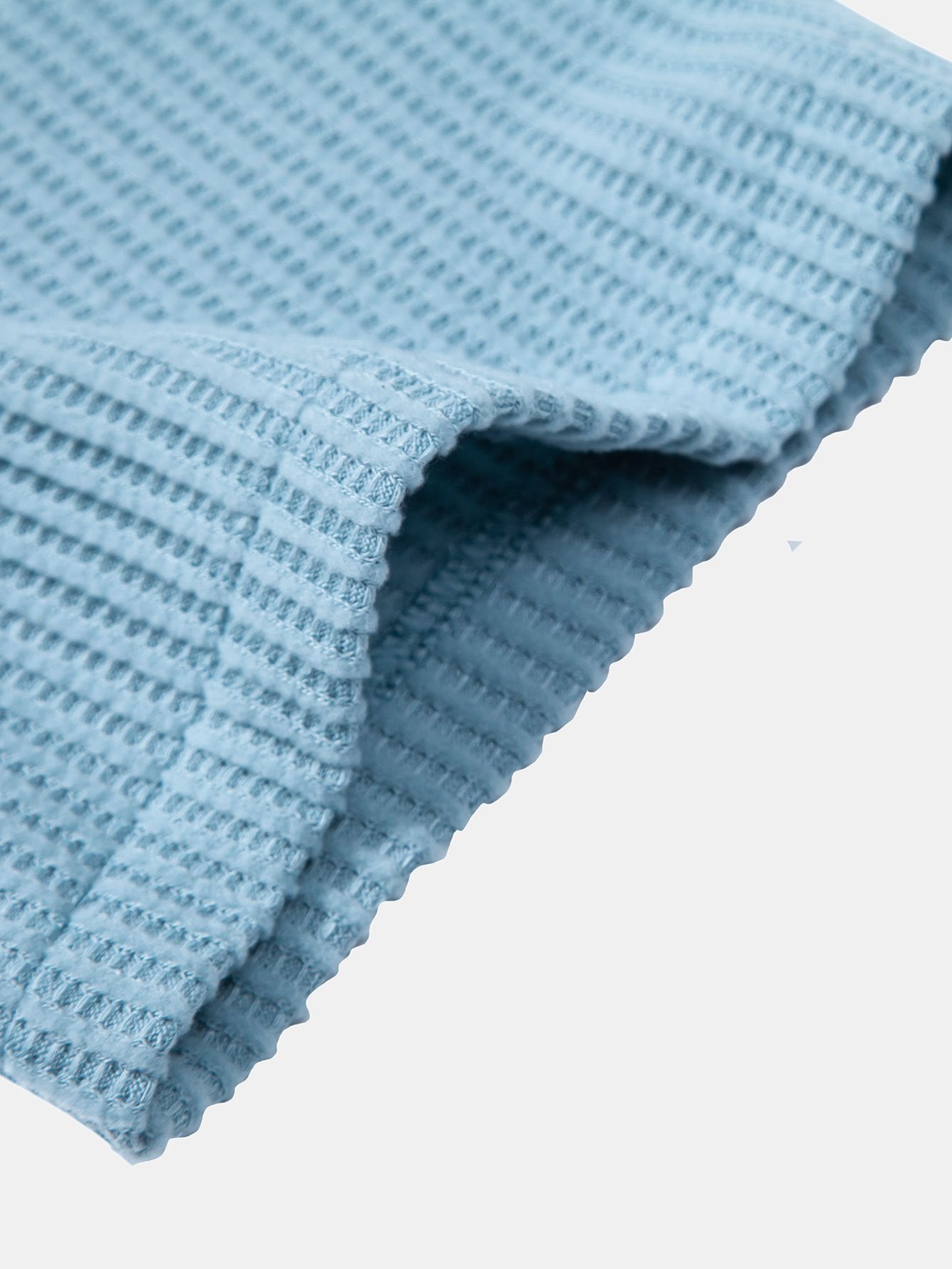 Button-Up Waffle Knit Shirt