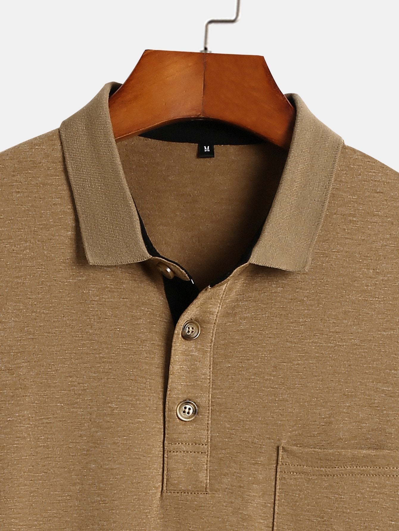 Regular Fit Long Sleeve Polo Shirt