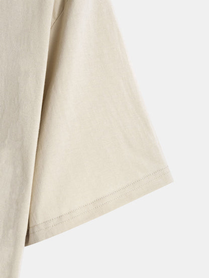 Essential Cotton Curved Hem T-Shirt