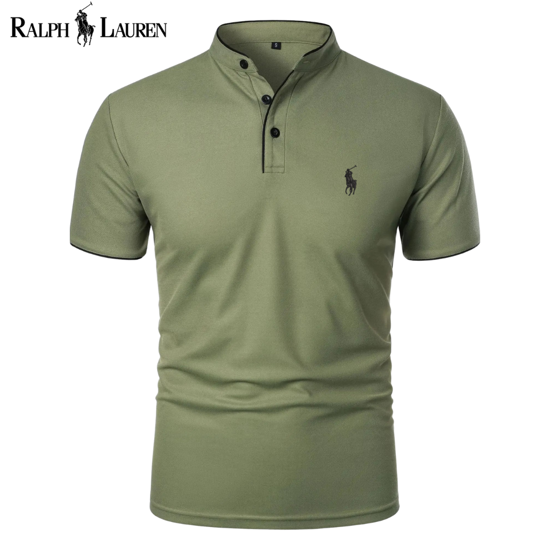 Ralph Lauren™ Contemporary Mandarin Collar Polo