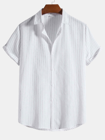 Classic Striped Regular Fit Shirts