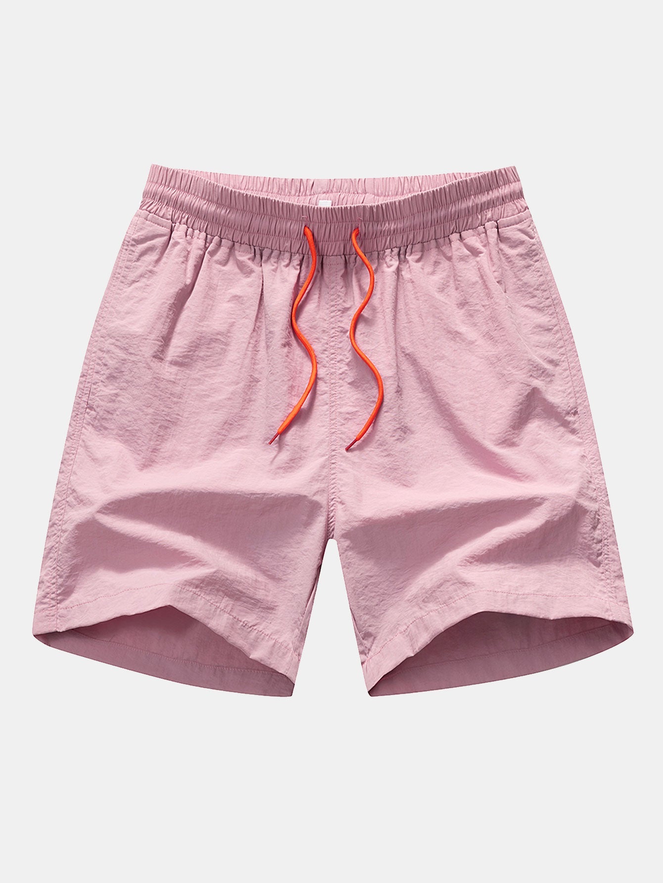 Classic Fit Cotton T-Shirt & Swim Shorts with Palm Tree Silhouette Print