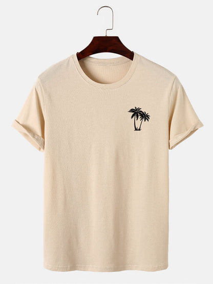 Graphic T-Shirts with Mini Palm Tree Logo