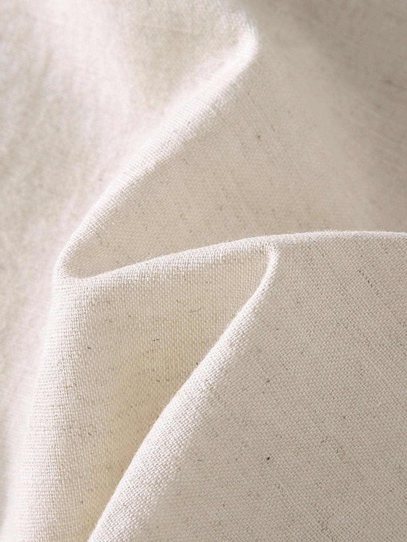 Geometric Jacquard Cuban Collar Shirt with Linen Drawstring Shorts