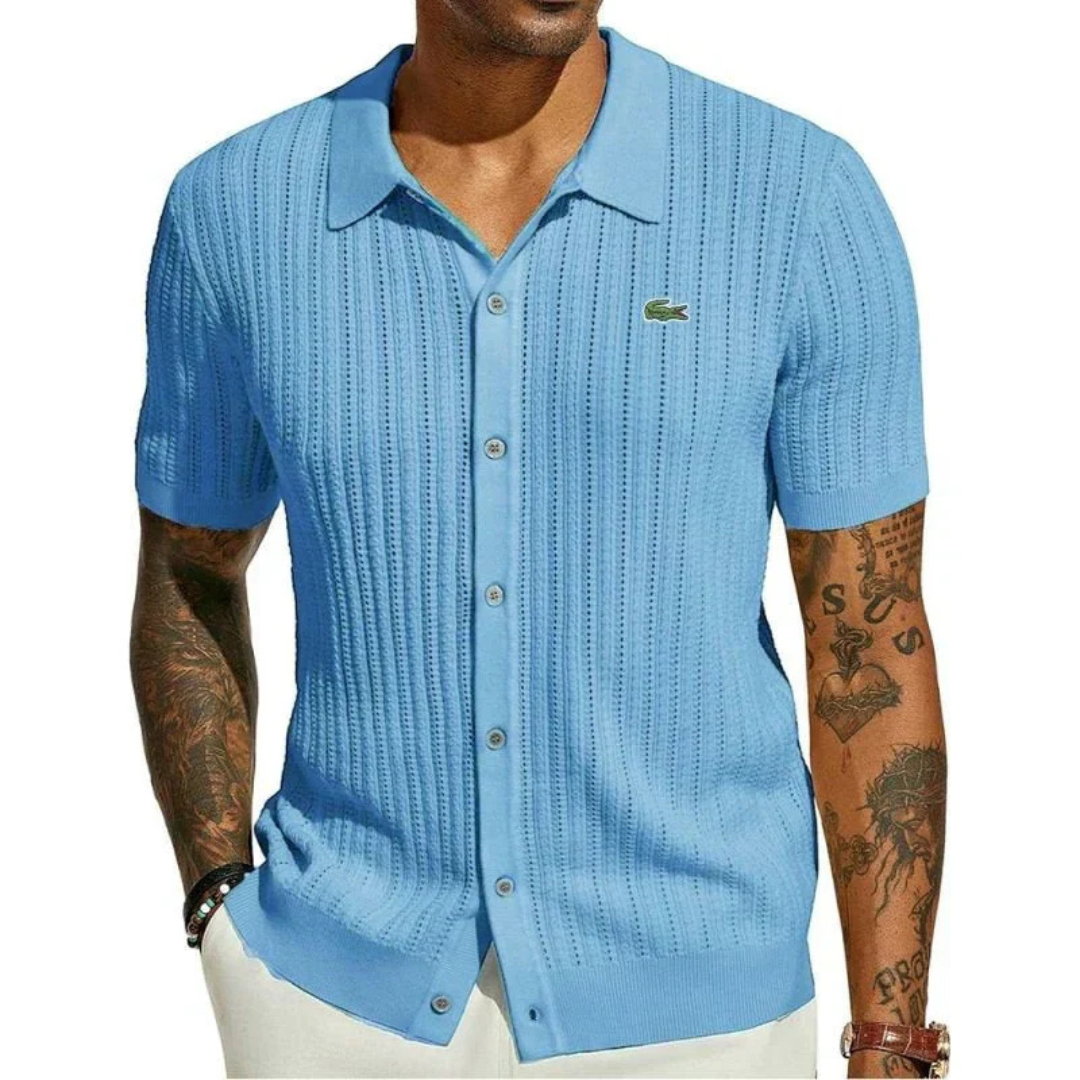Lacoste™ Elegant Knit Polo Shirt