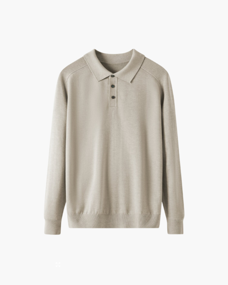 100% Pure Premium Wool Polo Shirt