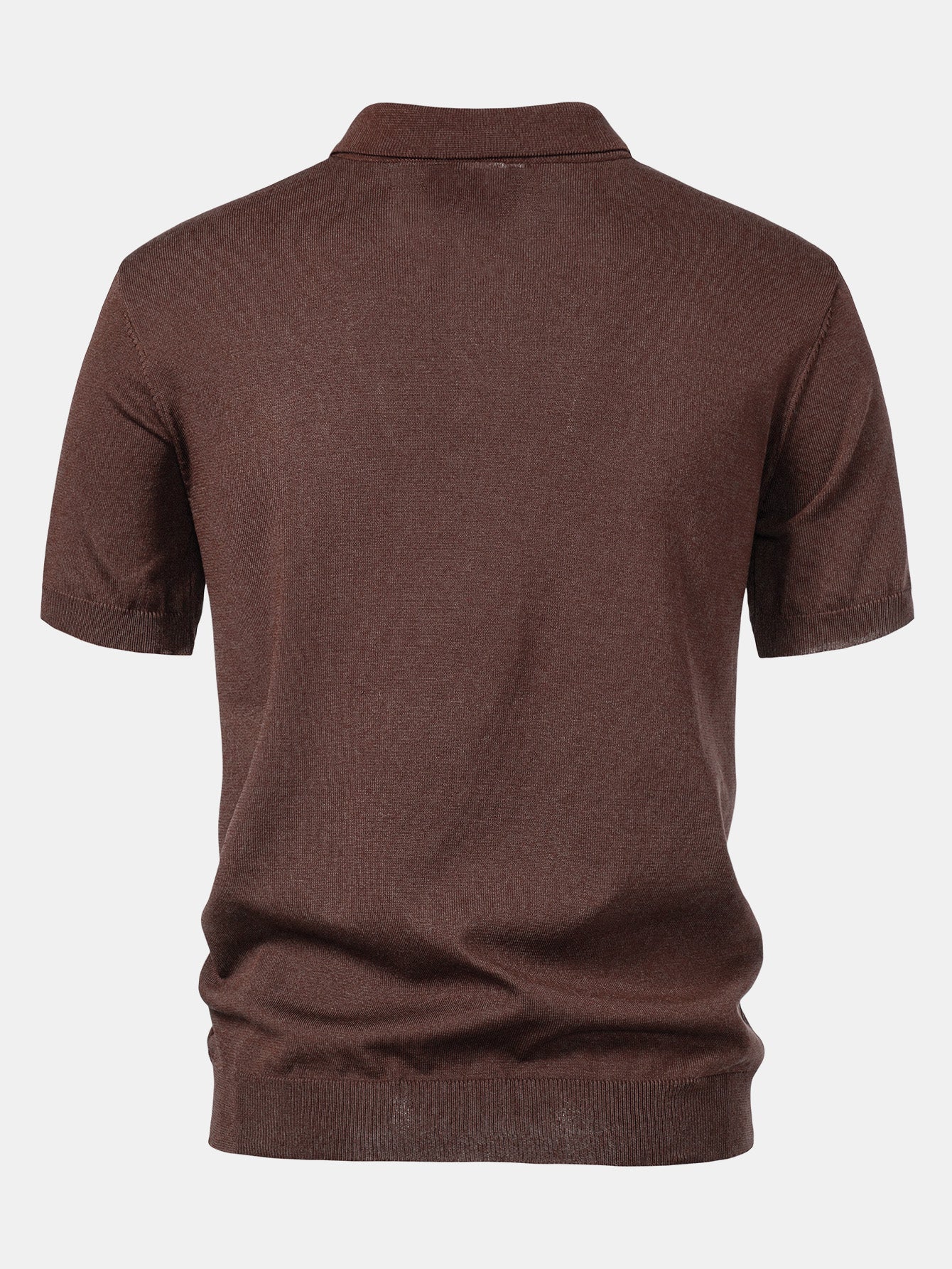 Striped Jacquard Knit Polo