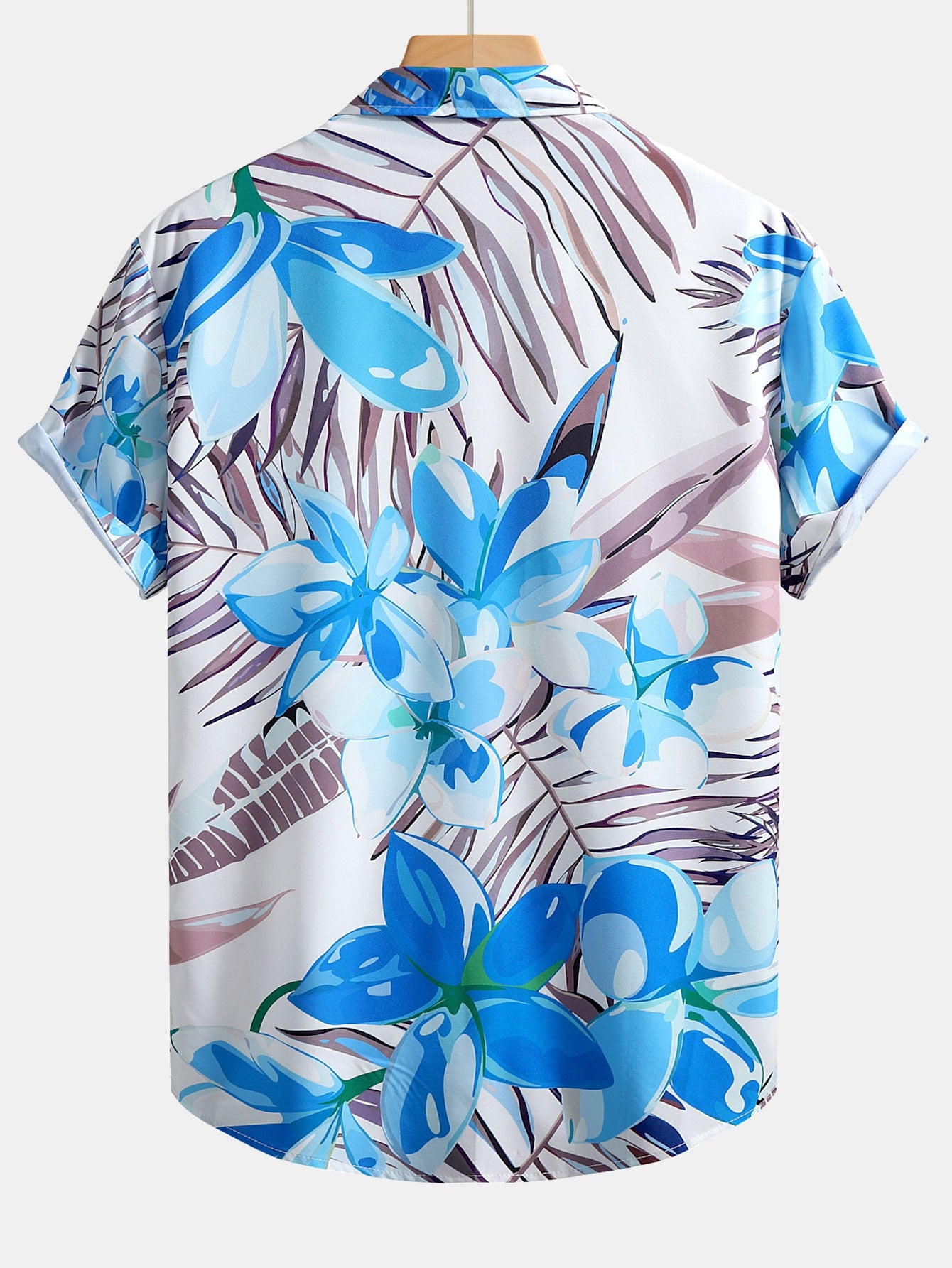 Floral Print Button-Up Shirt