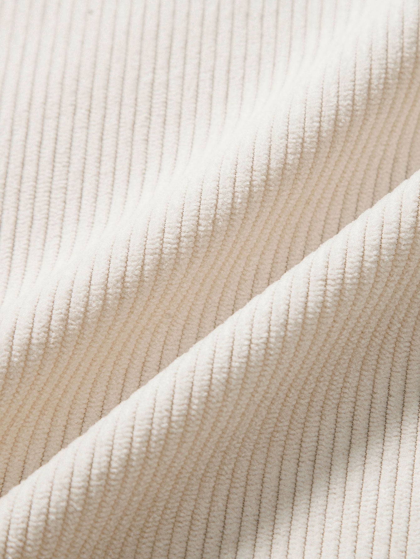 Short-Sleeved Corduroy Polo Tee