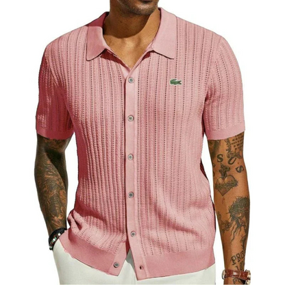 Lacoste™ Elegant Knit Polo Shirt