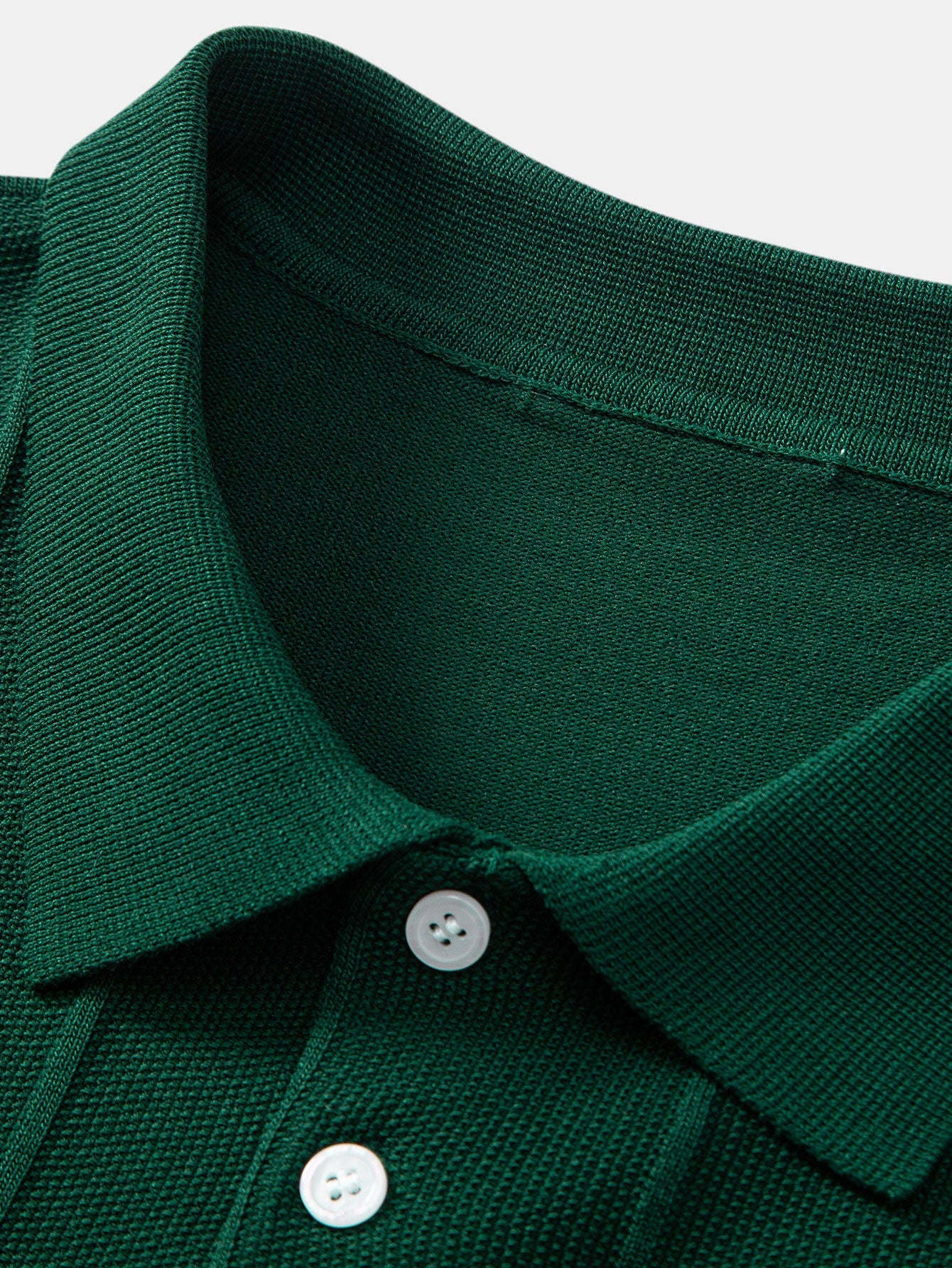 Striped Jacquard Knit Polo