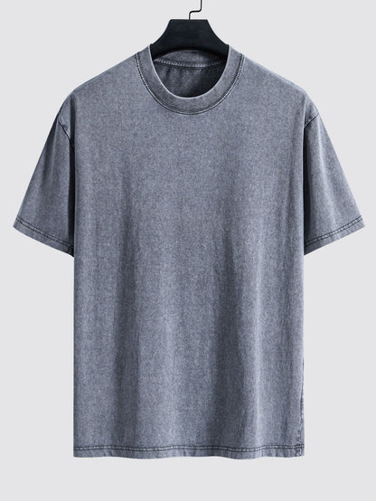 Casual Oversized Distressed Drop Shoulder T-Shirt