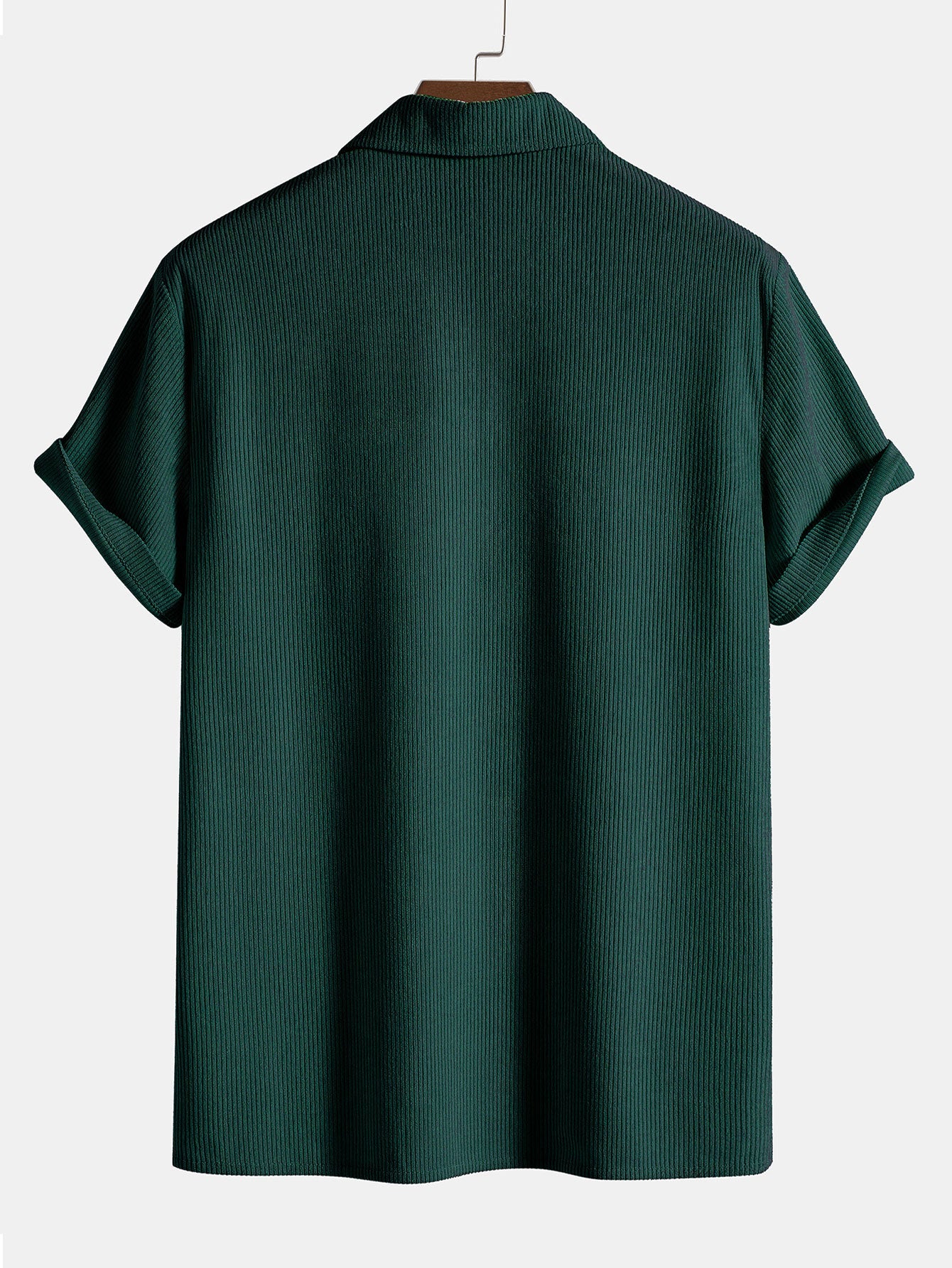 Short Sleeve Corduroy Polo and Matching Corduroy Shorts Set