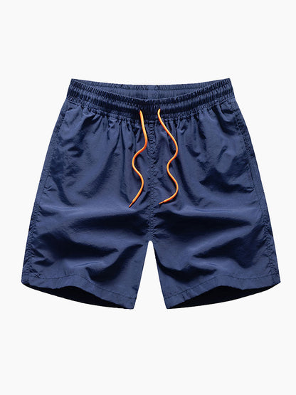California Palm Tree Graphic Tee & Swim Shorts Set