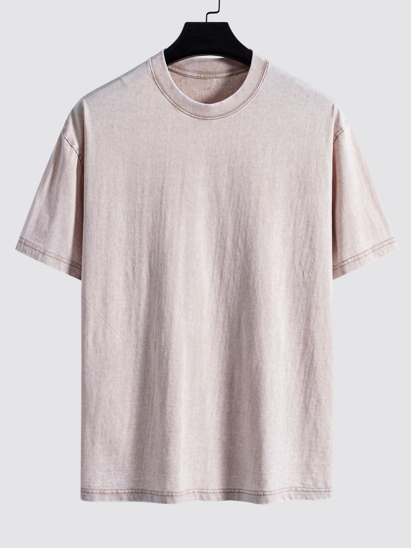 Casual Oversized Distressed Drop Shoulder T-Shirt