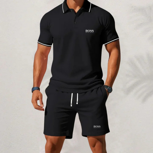Hugo Boss 2025 Men's Shirt and Shorts Set