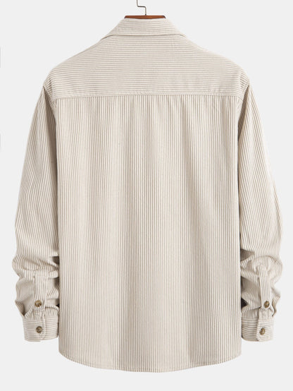 Two-Pocket Corduroy Shirt