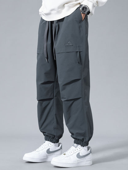 Adjustable Waist Jogger Pants