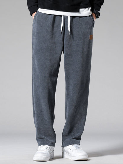 Classic Straight-Leg Corduroy Trousers