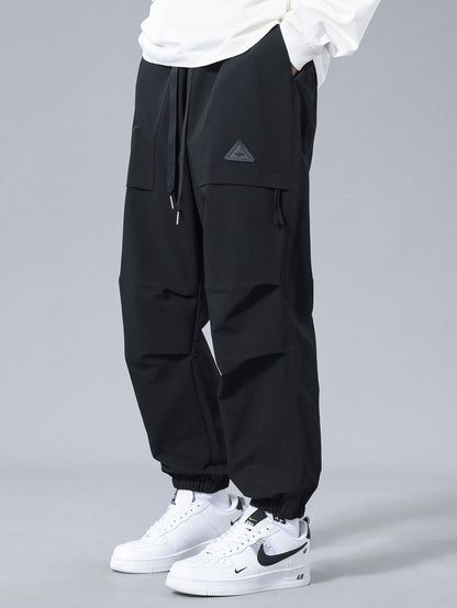 Adjustable Waist Jogger Pants