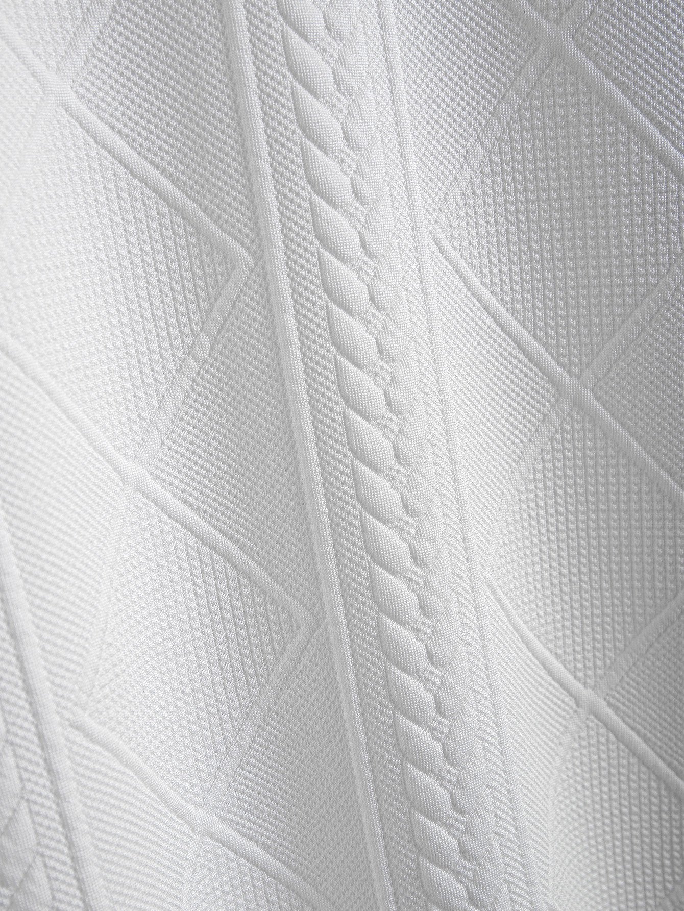Geometric Pattern Jacquard Polo