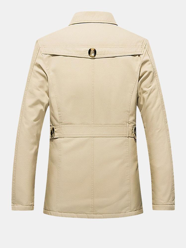 Extended Length Chino Coat