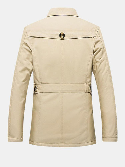 Extended Length Chino Coat