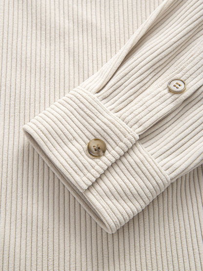 Button-Up Corduroy Shirt