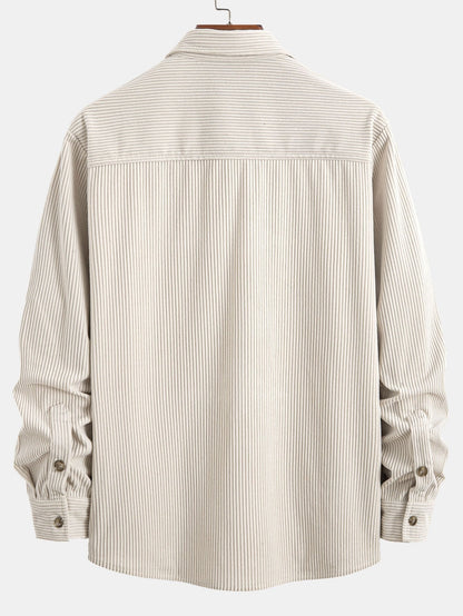 Button-Up Corduroy Shirt