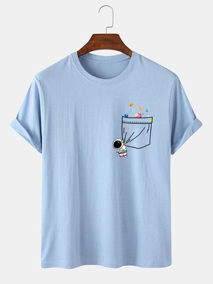 Space Explorer Pocket Graphic Tee