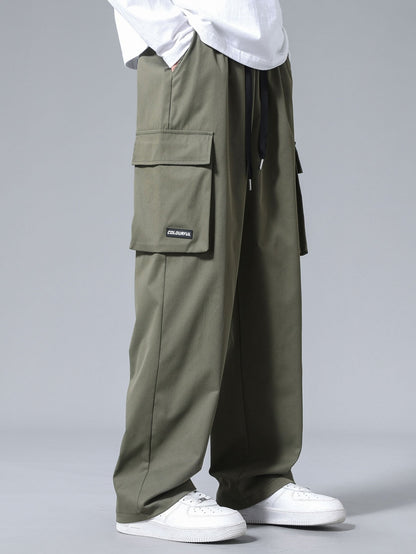 Adjustable Waist Cargo Pants