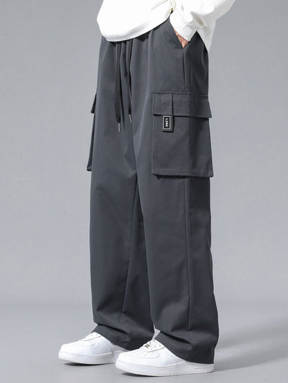Adjustable Waist Cargo Pants