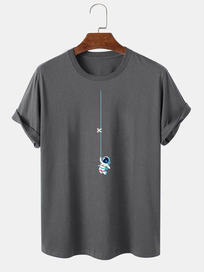 Astronaut String Art Graphic Tee