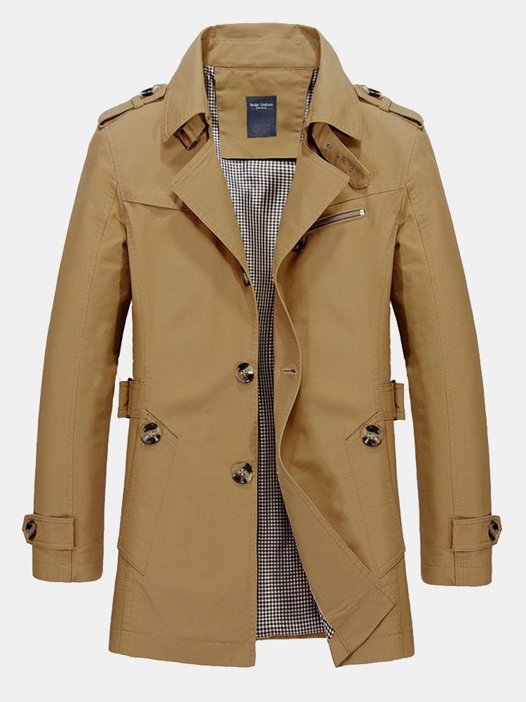 Extended Length Chino Jacket