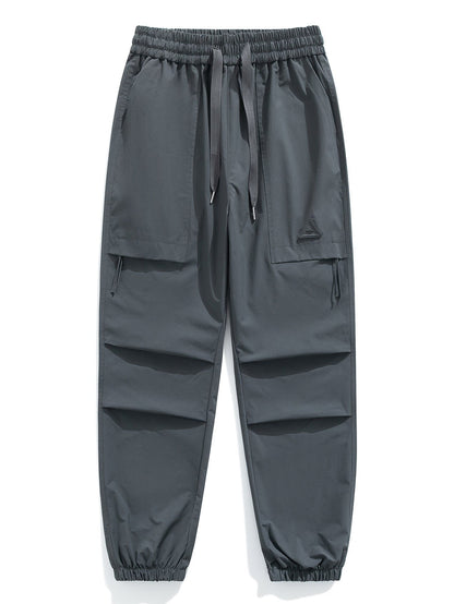 Adjustable Waist Jogger Pants