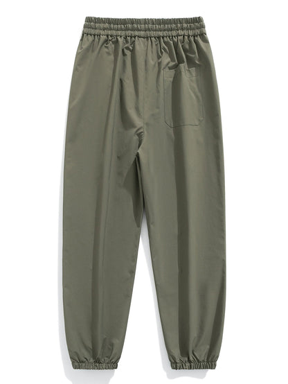 Adjustable Waist Jogger Pants