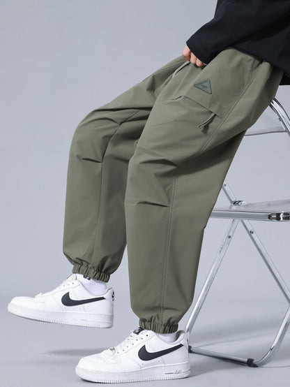 Adjustable Waist Jogger Pants