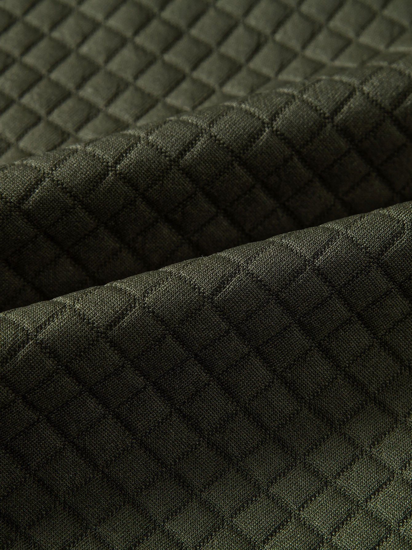 Polo Shirt with Waffle Texture and Pockets
