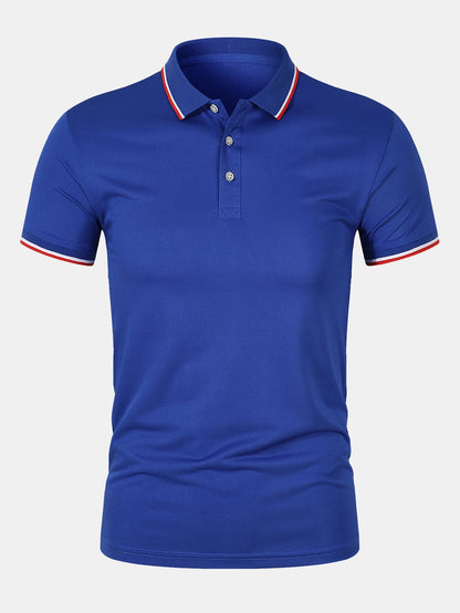 Breathable Mesh Polo Tee